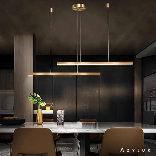 Lustre Salon Moderne Barre