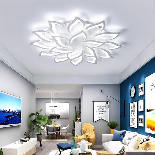 Lustre Salon Rétro Florale