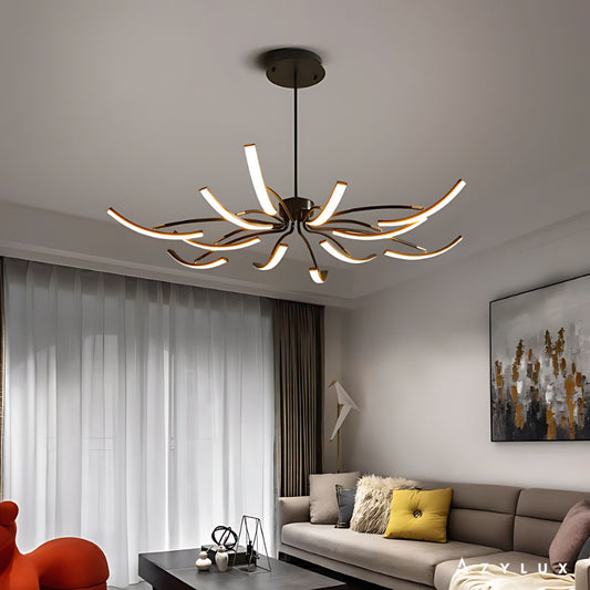 Lustre Salon Design Courbé