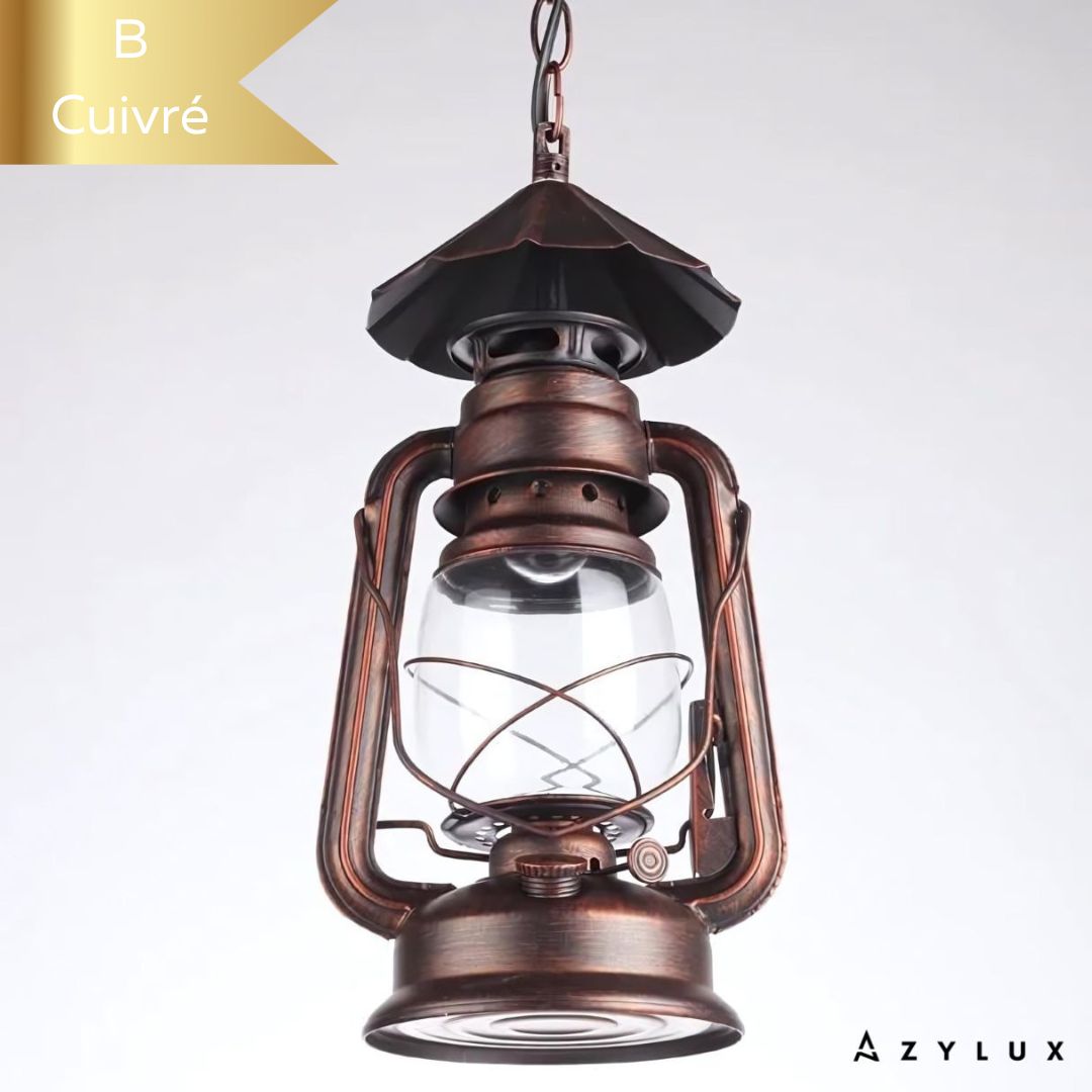 Lustre Cuisine Rétro Lanterne