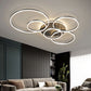 Lustre Salon Moderne Cercles Entremêlés