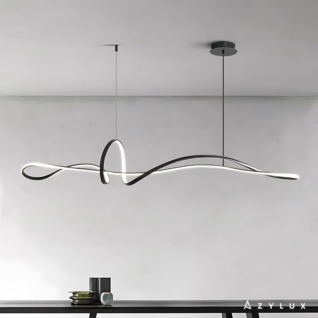 Lustre Salle à Manger Moderne Minimalist Wavy 2