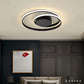Lustre Chambre Moderne Double Circles
