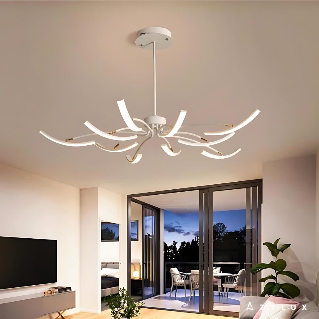 Lustre Salon Design Courbé