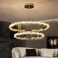 Lustre Salon Moderne Rond Scintillant