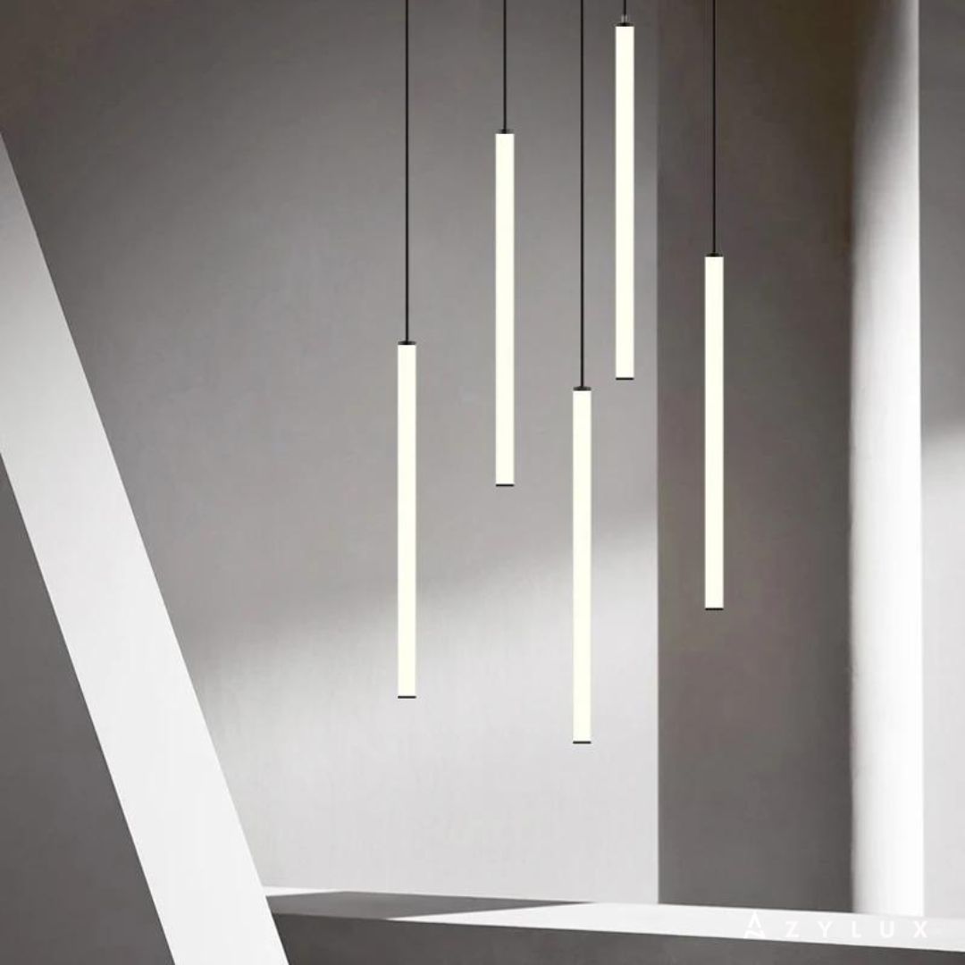 Lustre Chambre Moderne Barres Leds