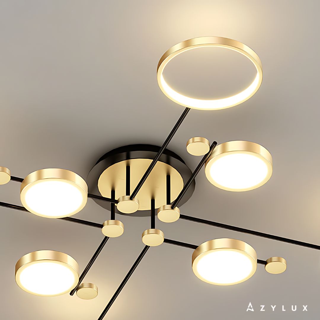 Lustre Salon Moderne Luxe Circles