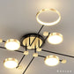 Lustre Salon Moderne Luxe Circles