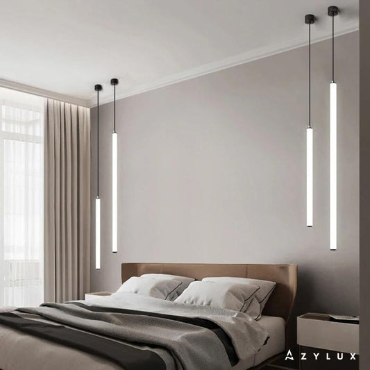 Lustre Chambre Moderne Barres Leds