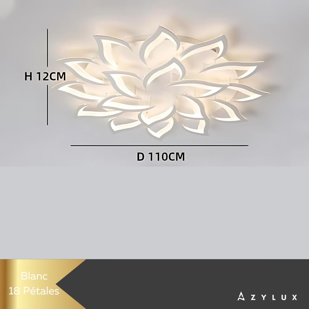 Lustre Salon Rétro Florale