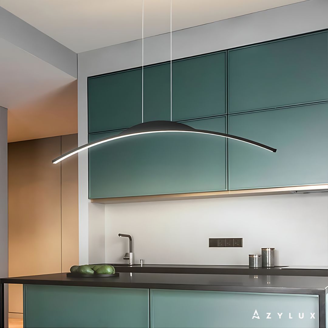 Lustre Salle à Manger Suspensible Long Strip Led