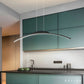 Lustre Salle à Manger Suspensible Long Strip Led