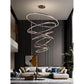 Lustre Salon Moderne Anneaux