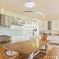 Lustre Salle à Manger Design Triple Circles