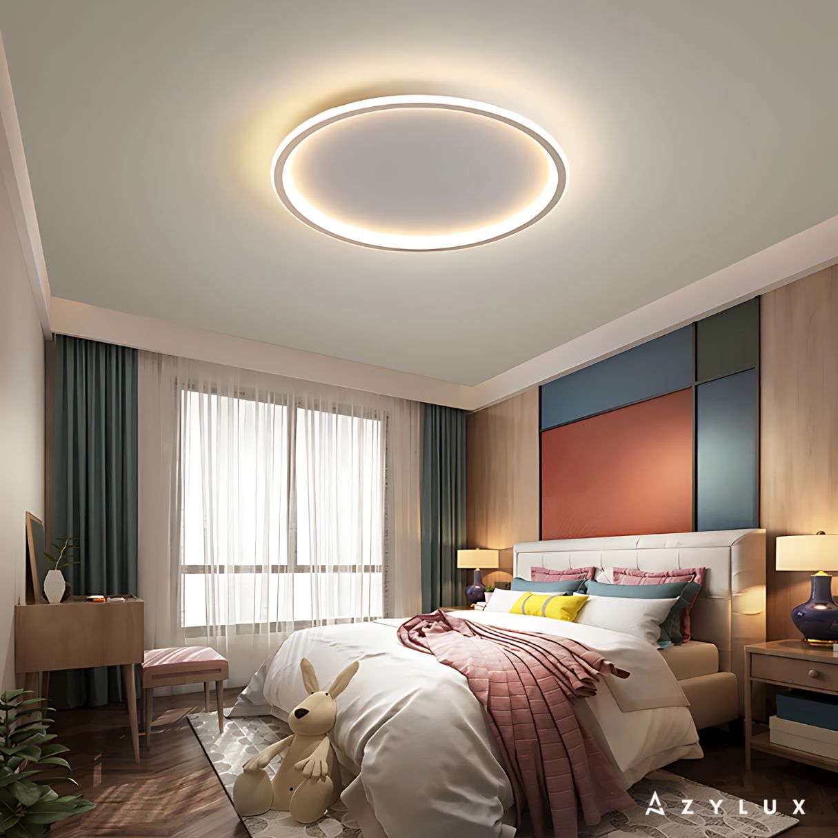 Lustre Chambre Moderne Luxy Circle