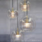 Lustre Salle à Manger Design Glass Led
