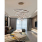 Lustre Salon Moderne Anneaux