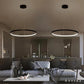 Lustre Salle à Manger Design Triple Circles