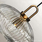 Lustre Cuisine Suspensible Verre Luxe