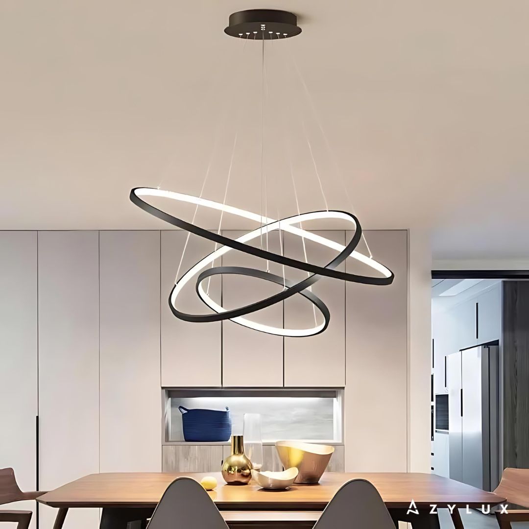 Lustre Salle à Manger Design Triple Circles