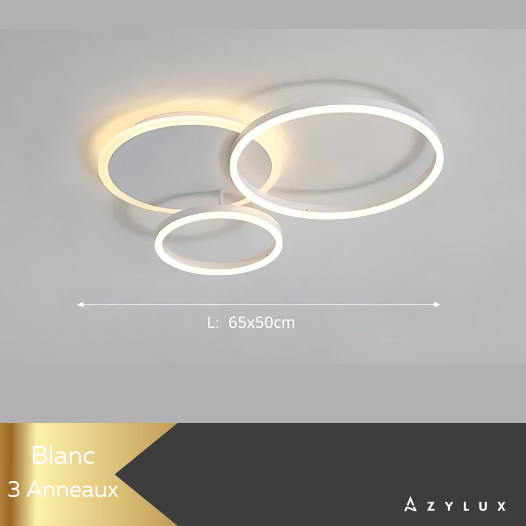 Lustre Salon Moderne Cercles Entremêlés