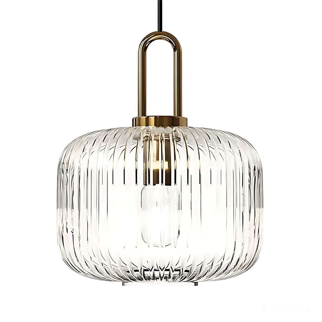 Lustre Cuisine Suspensible Verre Luxe