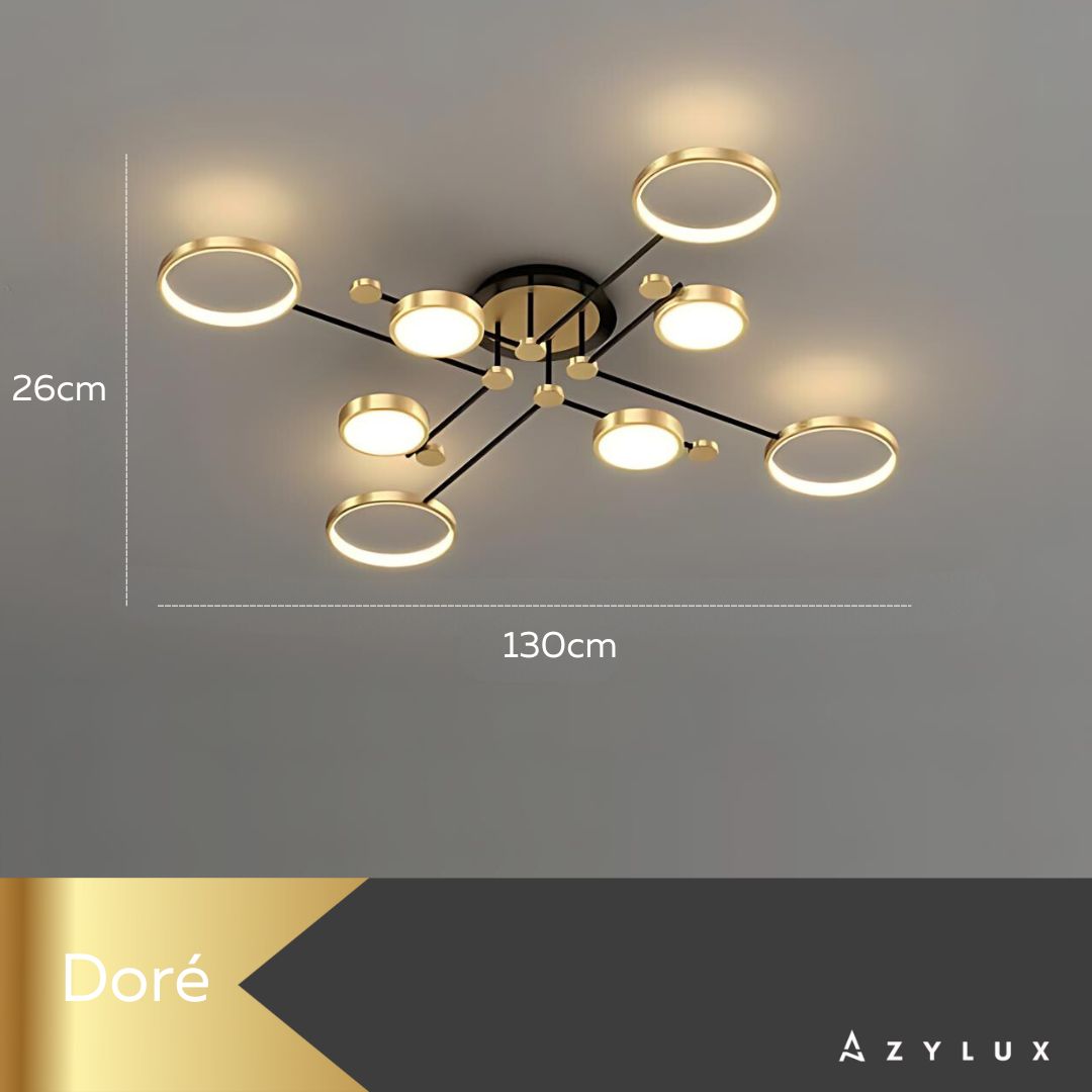 Lustre Salon Moderne Luxe Circles