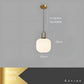 Lustre Cuisine Suspensible Verre Luxe