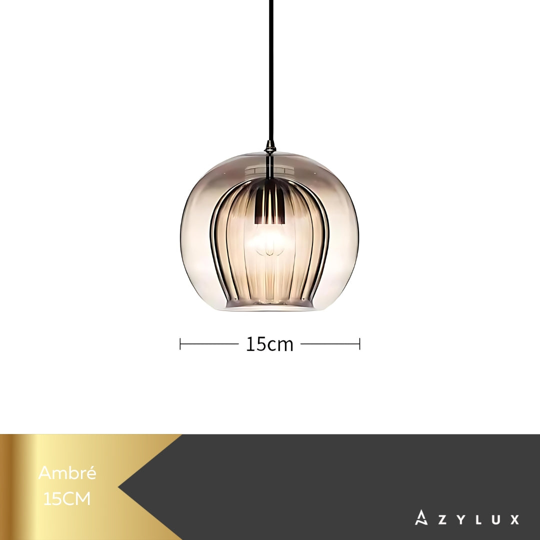 Lustre Salle à Manger Design Glass Led
