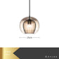 Lustre Salle à Manger Design Glass Led