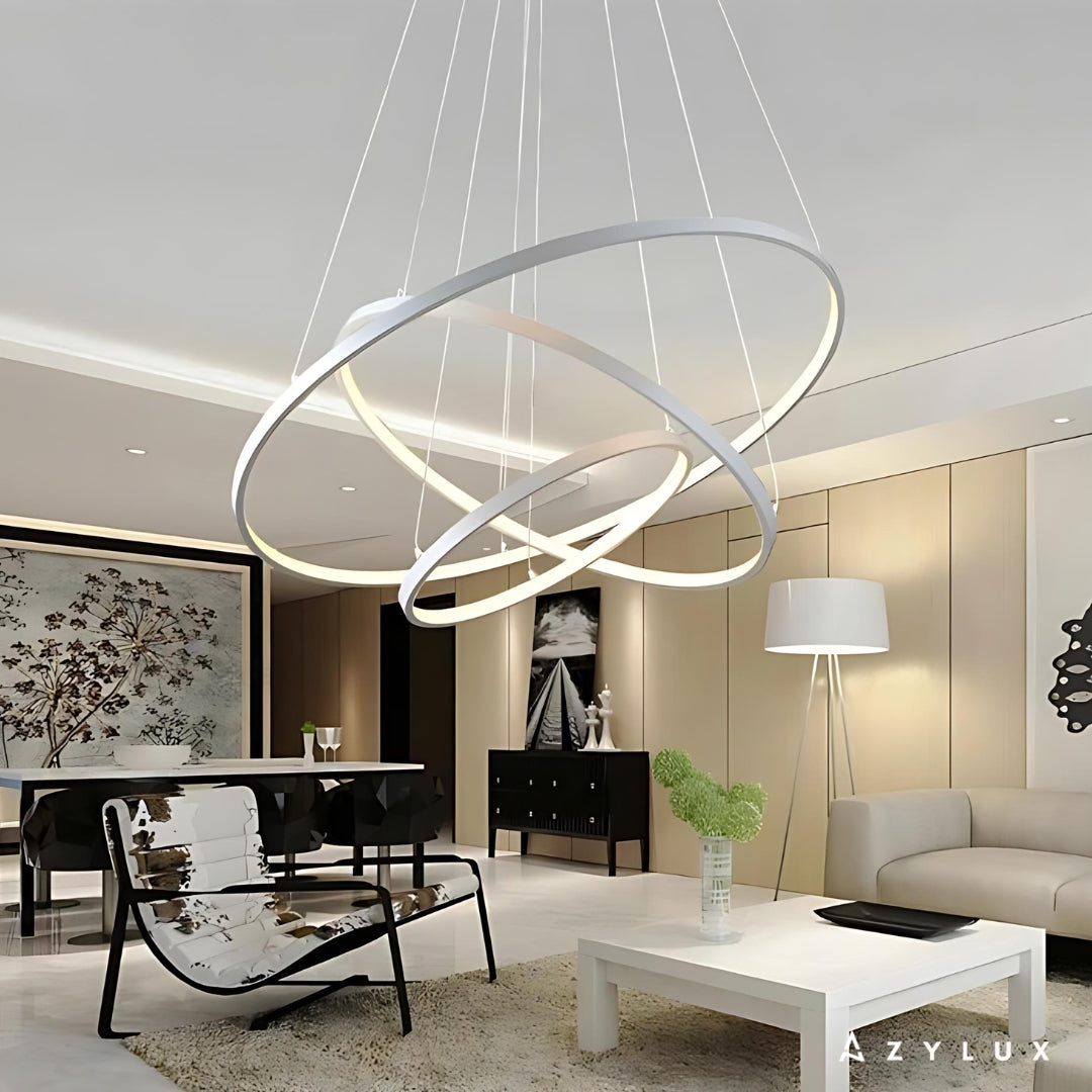 Lustre Salle à Manger Design Triple Circles