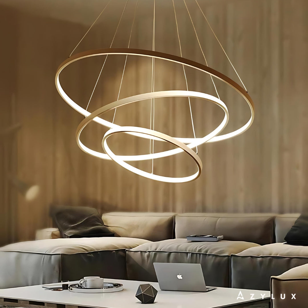 Lustre Salle à Manger Design Triple Circles