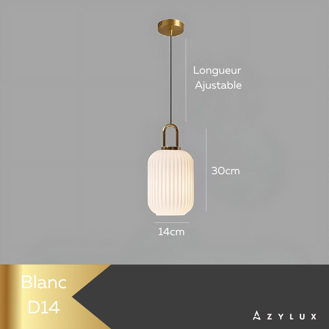 Lustre Cuisine Suspensible Verre Luxe