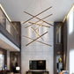 Lustre Salon Suspension Barres Entremêlés